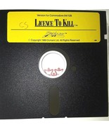 Commodore 64 License to Kill by DoMark C64 5.25&quot; floppy 1989 - $33.60 CAD