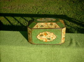 Vtg Metal Tin Container Made in England The Metal Box Co Hudson Scott - Carlisle - £19.55 GBP