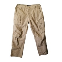 LAPG Core Cargo Pants Mens 36x30 Khaki Ripstop Utility Tactical Police Gorpcore - $18.94