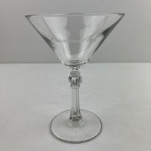 Canadian Club Whiskey 6&quot; Martini Glass - £15.00 GBP
