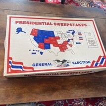 Presidential Sweepstakes Vintage Board Game - Complete - 1986 - $17.99