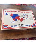 Presidential Sweepstakes Vintage Board Game - Complete - 1986 - $17.99