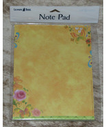 LEANIN TREE Butterflies and Flora~Note Pad 60 sheets~#63091~Artist Sue Z... - £6.19 GBP
