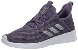 adidas Childrens Cloudfoam Pure Kids Running Shoe EG3466 Purple/Silver  ... - $30.64