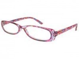 GL2070BLK +1.5 Kew Black Floral Unisex Reading Glasses with Crystals - £12.44 GBP