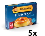 EL MANDARIN Flan Pudding Powder Mix Portugal 5 x Boxes (20 sachets x 4.8... - $10.10