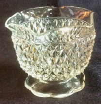 Vintage American Clear Glass Footed Candy Dish Pressed Glass Dish Candy ... - $14.99