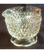 Vintage American Clear Glass Footed Candy Dish Pressed Glass Dish Candy ... - £11.57 GBP