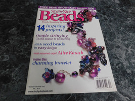 Step by Step Beads Magazine November December 2005 Two Turtledoves - $2.99