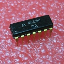 MC836P Motorola IC DTL Hex Inverter Plastic Gold Pins MC836 - NOS Qty 1 - $5.69