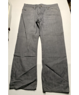 The James by Crate Mens Sz 33 gray Jeans Straight Leg - $433.27 MXN