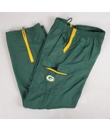 Green Bay Packers NFL Apparel Convertible Nylon Wind Pants Large Pockets... - £22.01 GBP