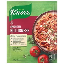 Knorr Fix- Spaghetti Bolognese - $4.80