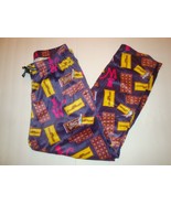 Happy Boxer Men&#39;s Christmas Minky Fleece Sleep Pajama Pants Willie Wonka... - $488.85 MXN