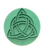 Trinity Triquetra Celtic Knot Cookie Stamp Embosser Made In USA PR4450 - £3.18 GBP