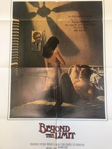  BEYOND THE LIMIT 1983 Folded 1-Sheet Movie Poster MICHAEL CAIN RICHARD ... - £5.59 GBP