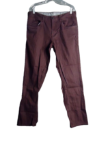 Calvin Klein Slim Straight Fit Denim Mid Rise Jeans Mens 34x32 Purple - £23.18 GBP