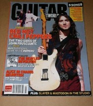 Red Hot Chili Peppers Guitar World Magazine Vintage 2006 Alice In Chains... - $29.99
