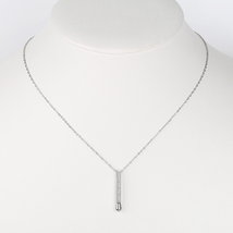 Silver Tone Necklace & "Light Up My Life" Engraved Match Stick Pendant - $24.99