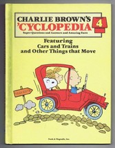 ORIGINAL Vintage 1980 Charlie Brown Cyclopedia #4 Hardcover Book - £7.90 GBP