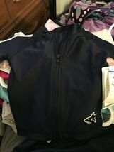 Boy's Zippered Front Navy Blue Swim Top 3 Month *NEW W/TAGS* r1 - $5.99
