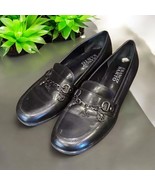 Franco sarto Love And Peace charm Black loafers Women’s Size 6.5 - €24,20 EUR