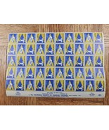 Easter Seals 1966 Stamp Sheet (50) - $2.84