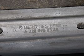 00-06 MERCEDES W220 S500 LEFT DRIVER ROCKER PANEL SIDE SKIRT MOLDING K7152 image 10