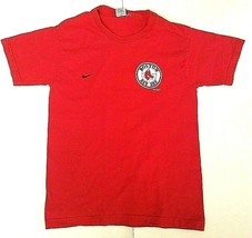 Nike Team Red Child&#39;s Size M Boston Red Sox 100% Cotton T-shirt #18 Matsuzaka - £3.49 GBP