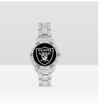 Las Vegas Raiders  Men&#39;s Stainless Steel Analog Watch - £23.19 GBP