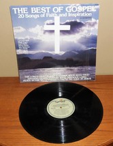 Vintage 1978 The Best Of Gospel Songs Of Faith And Inspiration Vinyl Record Lp - £21.51 GBP