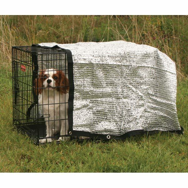Dog Crate Covers Solar Shade Canopies Block Sunlight Keep Pets Cool Choose Size