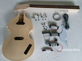 NEW DIY Electric Bass Guitar Kit Violin Bass Build Your Own With All The Parts - £130.09 GBP