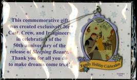 Disney Cast Member Family Holiday Celebration 2009 Sleeping Beauty Ornament New - $9.95