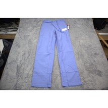 Dickies Pants Mens XS Blue Pull On Unisex Scrub Medical Uniform Bottoms - $18.69