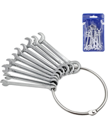 10-Piece Mini Open End Combination Wrench Set | Metric Wrenches with Cha... - €13,75 EUR