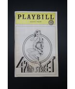 42ND STREET Majestic Theatre Broadway PLAYBILL Jerry Orbach Anne Rogers ... - $372.80 MXN