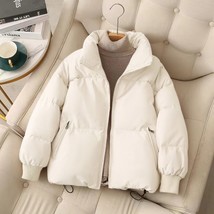 Winter down cotton dress discount women&#39;s short net red cotton cotton dress Kore - £52.42 GBP