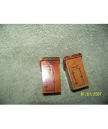 pair of {2} vintage wooden souvinier salt&amp;pepper shakers] {florida souvi... - £5.50 GBP