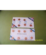 UNC SETS 1982PD 7 VARIETIES and 2009 PD ANN LINCON PENNIES - $15.83