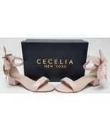 Cecelia New York Hibiscus Size 2 B Little Kid&#39;s Girl&#39;s Leather Sandals P... - $74.24