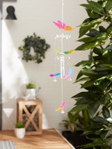 RAINBOW BUTTERFLY WIND CHIMES - £22.38 GBP