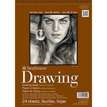 Strathmore (400-6 400 Series Drawing, Medium Surface, 12&quot;x18&quot;, 24 Sheets... - £19.17 GBP