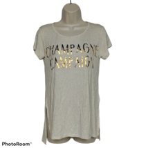 Pre-loved Partner

Miami Champagne Campaign Spellout T-Shirt XS Metallic... - $14.55