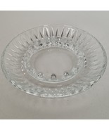 Vintage MCM Glass Ashtray 5&quot; Round  Ash Tray Multiple Slots Mid Century ... - $11.87
