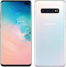 SAMSUNG S10+ G975U 8gb 512gb Snapdragon 855 Octa-Core 6.4&quot; Android 12 4G White - £399.17 GBP