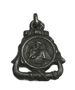 Antique Saint Anthony help me whereever i am medal - $55.52 CAD