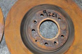 2007-2009 NISSAN 350Z FRONT DISC BRAKE ROTORS PAIR  R1221 image 5