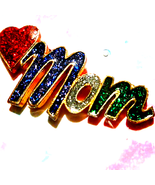 Beautiful rhinestone mom brooch - €15,52 EUR