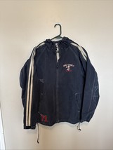 Vintage Walt Disney World Jacket Size Large With Hood Authentic Mickey - $25.39